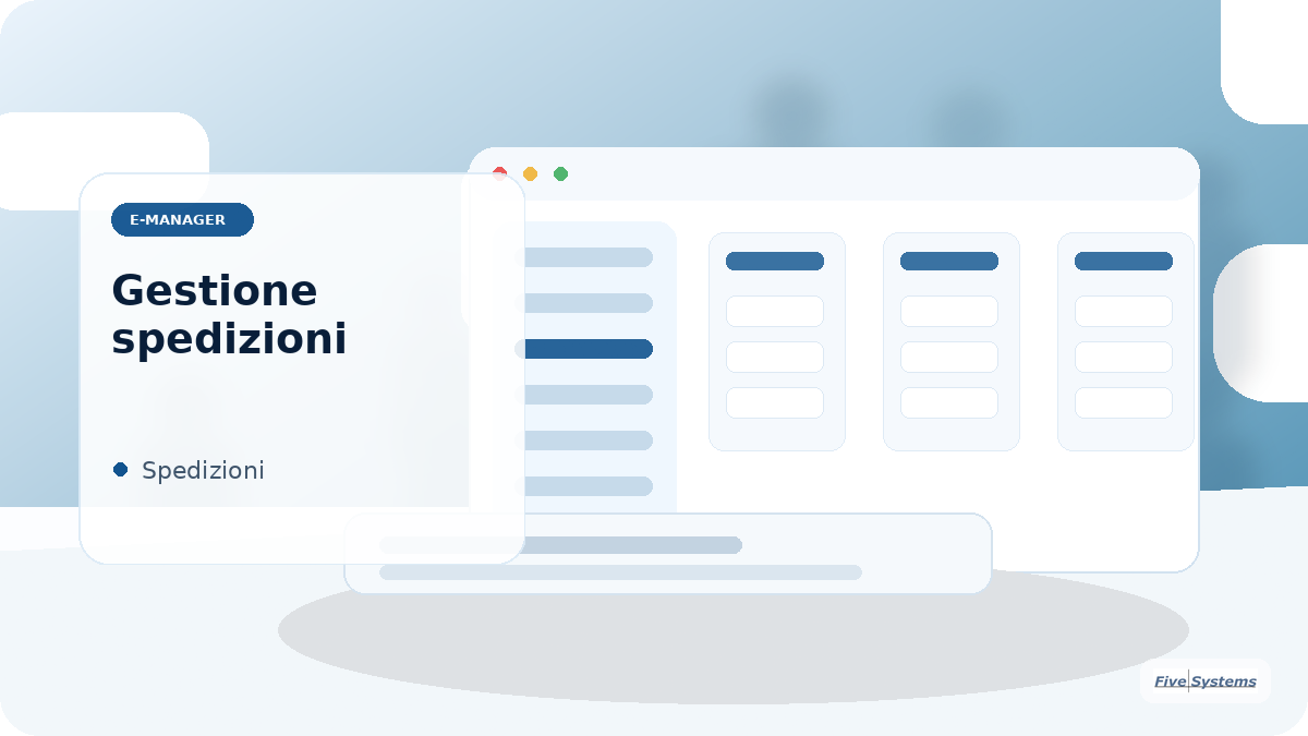Modulo 20 - Modulo 20 - "Gestione spedizioni"